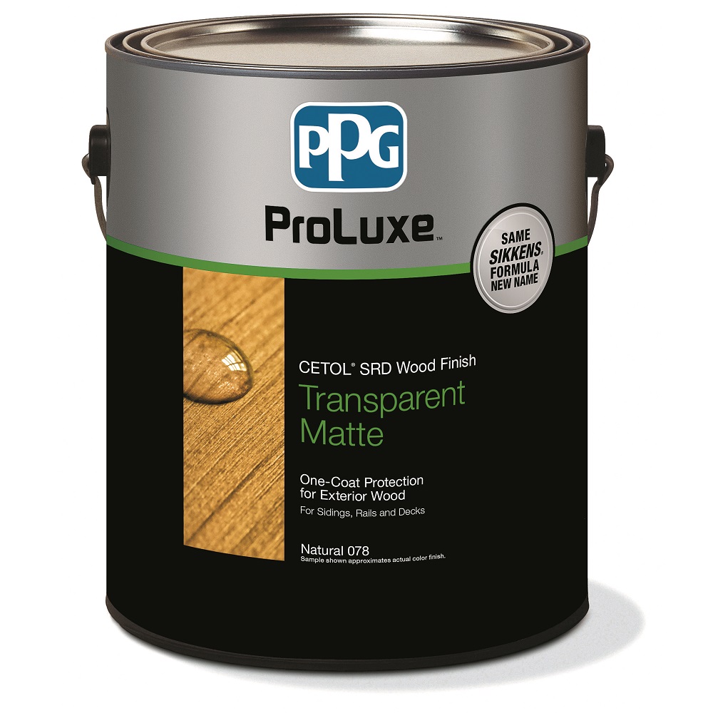 PPG Cetol SRD - Exterior Wood Stain Deck Finish, 1 Gallon, Matte - 072 Butternut