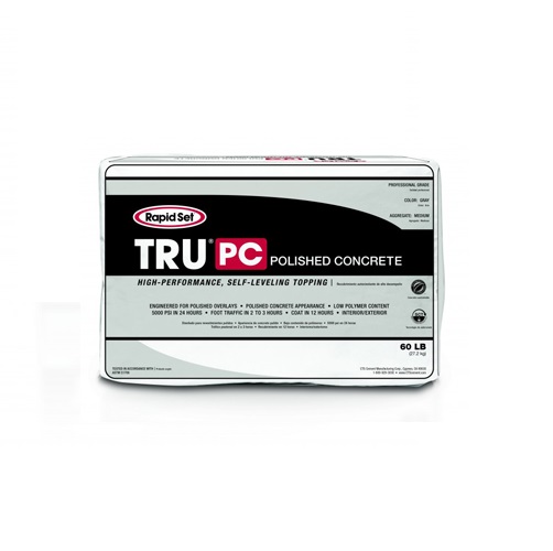 Rapid Set TRU PC Polished Concrete Topping - Bulk Pallet of 40