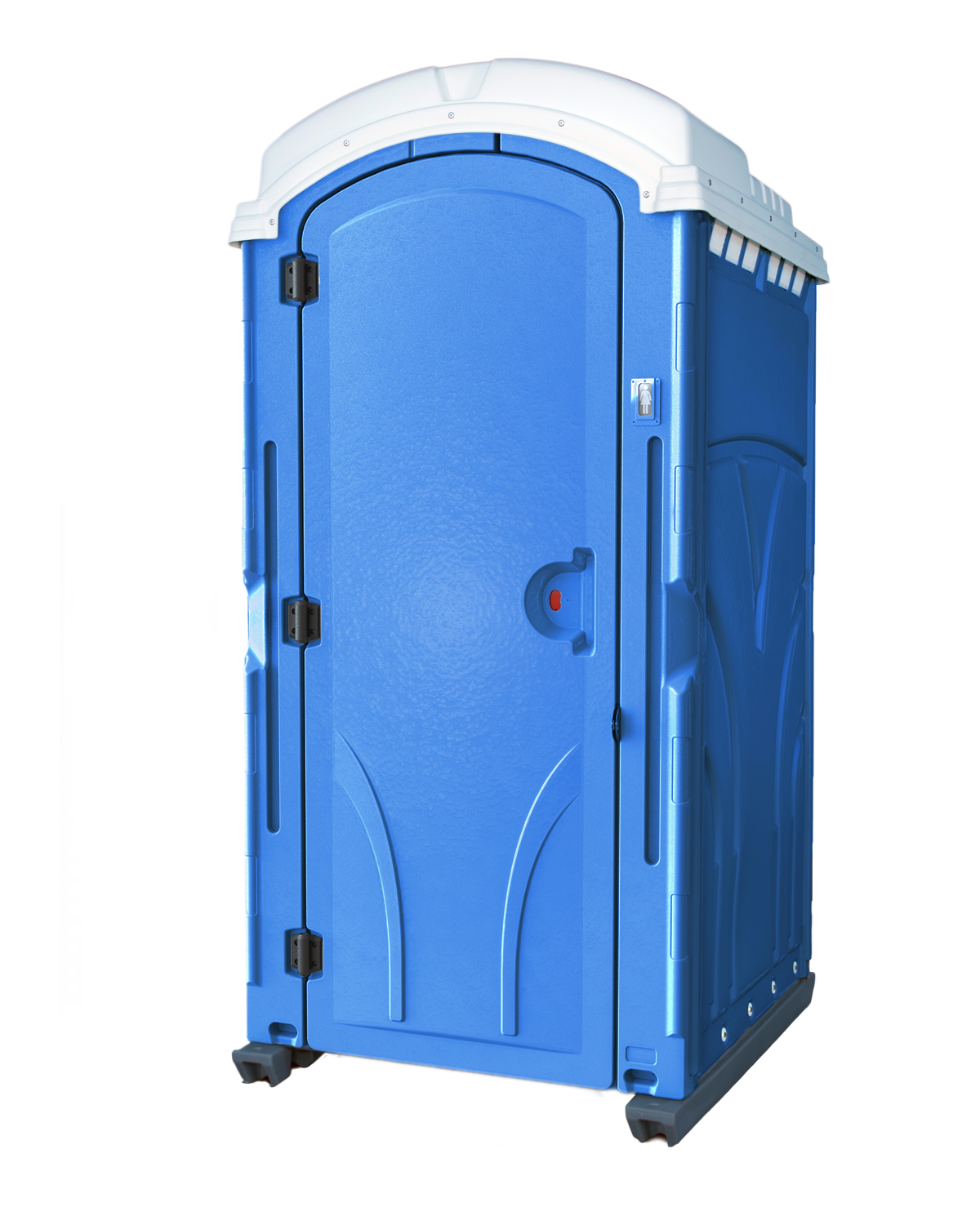 PolyPortable Restroom - Port a Potty - Blue Vantage PPVT-03